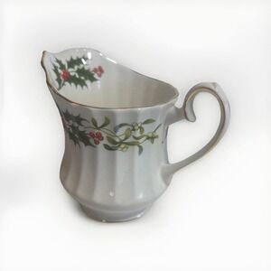 Royal Sutherland Bone China Creamer Holly Leaf Creamer Made In England